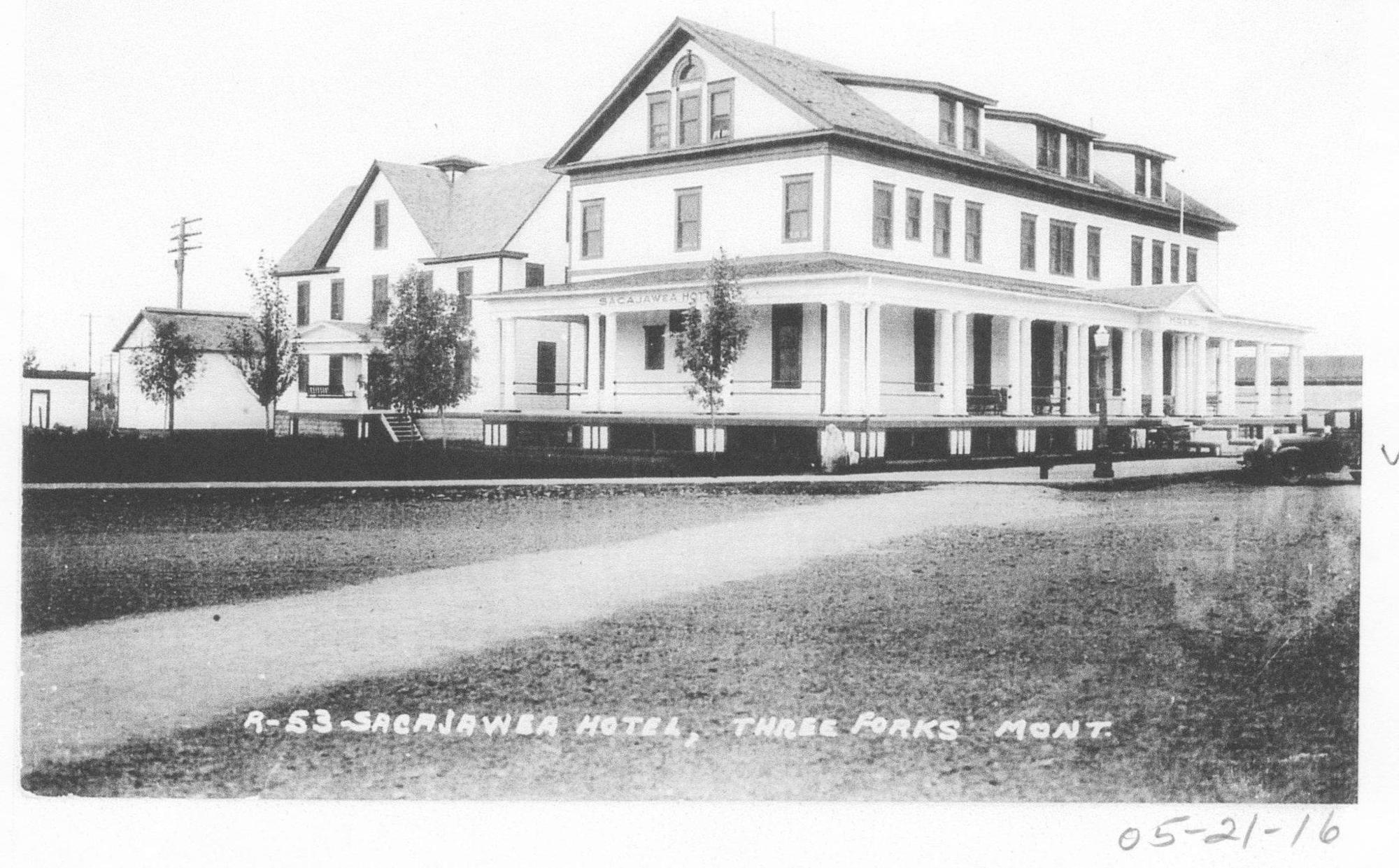 The Sacajawea Hotel Three Forks Exterior photo